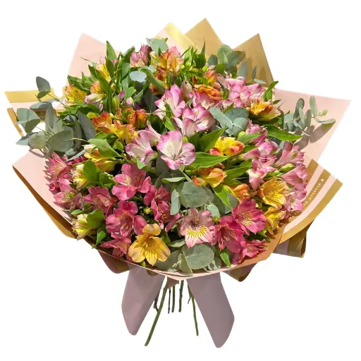 Ramo de flores astromelias